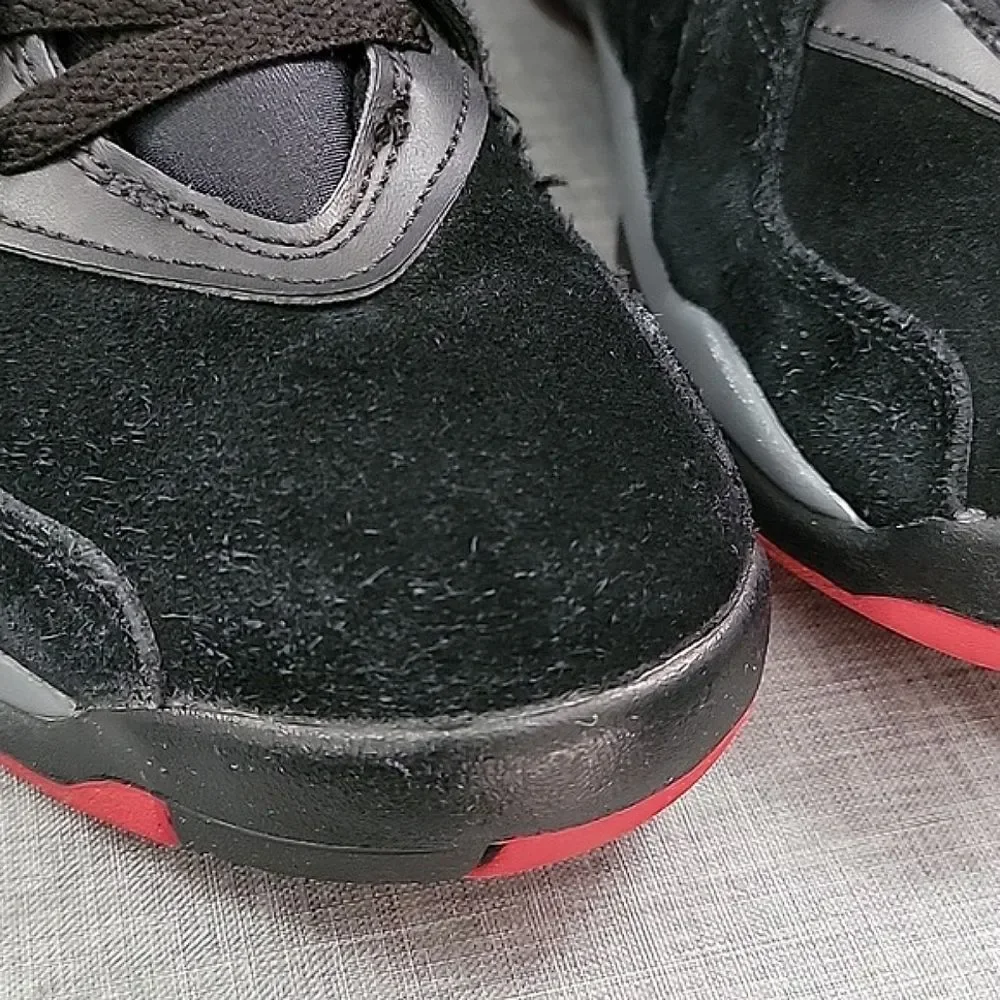 Nike Air Jordan 8 Bred Men's SZ 10 Nike retro Black Cement / Red 305381-022